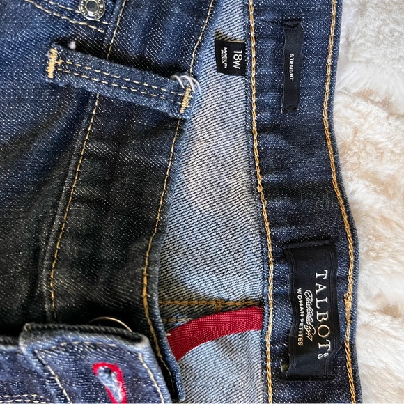 Talbots Cropped Jeans - Picture 2 of 5